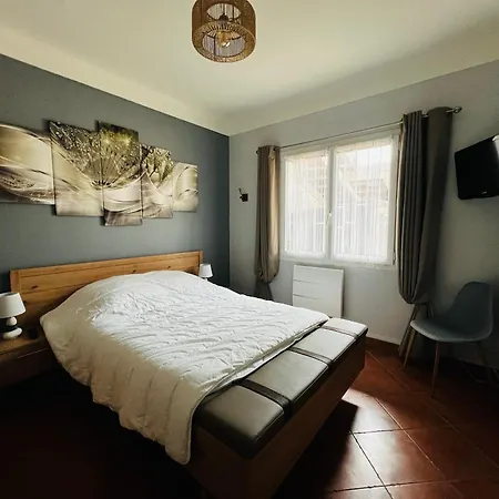 Maison A Plage, 50m De La Mer, Wifi, Clim, Terrasse, Parking Prive - Fr-1-309-322 펜션 *